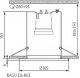 Точечные светильники Kanlux RAGO DL-R63-C 1083. 
