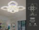 Потолочная люстра Ambrella light Acrylica FA8844. 