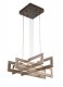 Подвесной светодиодный светильник Indigo Realta 14004/4P Brown V000010L. 