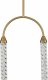 Подвесной светодиодный светильник Indigo Ellisse 14005/1PGold V000028L. 
