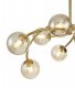 Подвесная люстра Indigo Intero 11024/9R Gold V000227. 