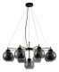 Подвесная люстра Indigo Grappoli 11029/9P Black. 