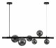 Подвесной светильник Indigo Canto 11026/8PL Black. 