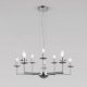 Подвесная люстра Eurosvet Cariso 60150/10 хром. 