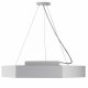 Подвесной светодиодный светильник Geometria ЭРА Hexagon SPO-124-W-40K-051 51Вт 4000К белый Б0050556. 