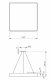 Подвесной светодиодный светильник Geometria ЭРА Quadro SPO-164-W-40K-110 110Вт 4000К белый Б0050588. 
