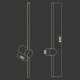 Настенный светильник Ambrella light Line FL5202. 