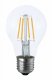 Лампа светодиодная филаментная Elvan E27 7W 3000K прозрачная E27-7W-3000К-A60-fil. 
