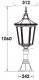 Наземный фонарь Oasis_Light ALBORG L 79724L Bl. 