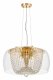 Подвесной светильник Lumina Deco Disposa LDP 7018-500 PR+F.GD. 