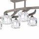 Потолочная люстра Mantra Cuadrax Sn 0004024. 