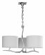 Подвесная люстра Mantra Eve Chrome - Cream Shade 1131. 