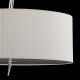 Подвесной светильник Mantra Eve Chrome - Cream Shade 1133. 