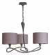 Подвесная люстра Mantra Lua Ash Grey 3686. 