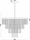 Подвесная люстра Favourite Massae 3053-9P. 