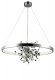 Подвесная люстра Crystal Lux GARDEN SPLED+4 D800 CHROME. 