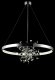Подвесная люстра Crystal Lux GARDEN SPLED+4 D800 CHROME. 