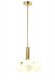 Подвесной светильник Crystal Lux ALICIA SP3 GOLD/WHITE. 