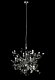 Подвесной светильник Crystal Lux GARDEN SP3 D400 CHROME. 