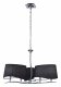 Подвесная люстра Mantra Ninette Chrome - Black Shade 1910. 
