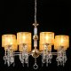 Подвесная люстра Illumico IL6219-8P-27 GD. 