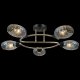 Потолочная люстра Illumico IL0300-5CSQ-79 BK AB. 