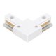 Коннектор L-образный однофазный DesignLed CN2-WH-L 003724. 