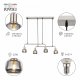 Подвесной светильник Rivoli Abbie 3194-208 Б0055366. 