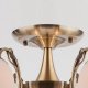 Потолочная люстра Eurosvet 22010/6+2 античная бронза. 