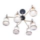 Потолочная люстра IMEX MD.4889-6-S AB+BK. 