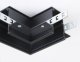 Коннектор L-образный для встраиваемого шинопровода Ambrella light Track System Magnetic GL3354. 