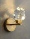 Бра DeLight Collection Crystal rock II 9701W/1 brass. 