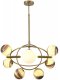 Потолочная люстра DeLight Collection Planet KG1122P-7B brass. 