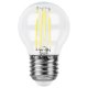 Лампа светодиодная филаментная Feron E27 11W 6400K прозрачная LB-511 38226. 