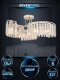 Потолочная люстра Seven Fires Iveya WD3549/6C-WT-CR-CL. 