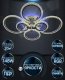 Потолочная светодиодная люстра Seven Fires Fumane WD7501/6C-WT-CR-RGB. 