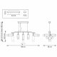 Подвесной светильник Lightstar Rullo LR7353728731. 