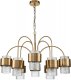 Подвесная люстра Indigo ELEGANZA 12019/A/8P Brass V000323. 