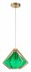 Подвесной светильник Indigo Vista 11012/1P Green. 