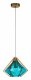 Подвесной светильник Indigo Vista 11012/B/1P Blue. 
