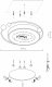 Потолочный светильник Velante 435-307-02. 