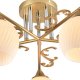 Потолочная люстра Reluce 01277-0.3-05 GOLD+CR. 