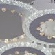Потолочная светодиодная люстра Reluce 08451-0.3-3+3C WH. 