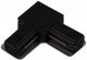Коннектор L-образный Reluce RL 06038 corner connector BK. 