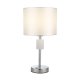 Настольная лампа Crystal Lux Maestro LG1 Chrome. 