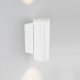 Уличный настенный светодиодный светильник Arlight LGD-Forma-Wall-Twin-R90-2x12W Warm3000 037252. 