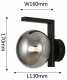 Настенный светильник Favourite Arcata 4054-1W. 