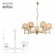 Подвесная люстра Rivoli Edna Б0055622. 
