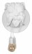 Настенный светильник Loft IT Bulldog 10177 White. 