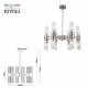 Подвесная люстра Rivoli Delia 3146-312 Б0055502. 